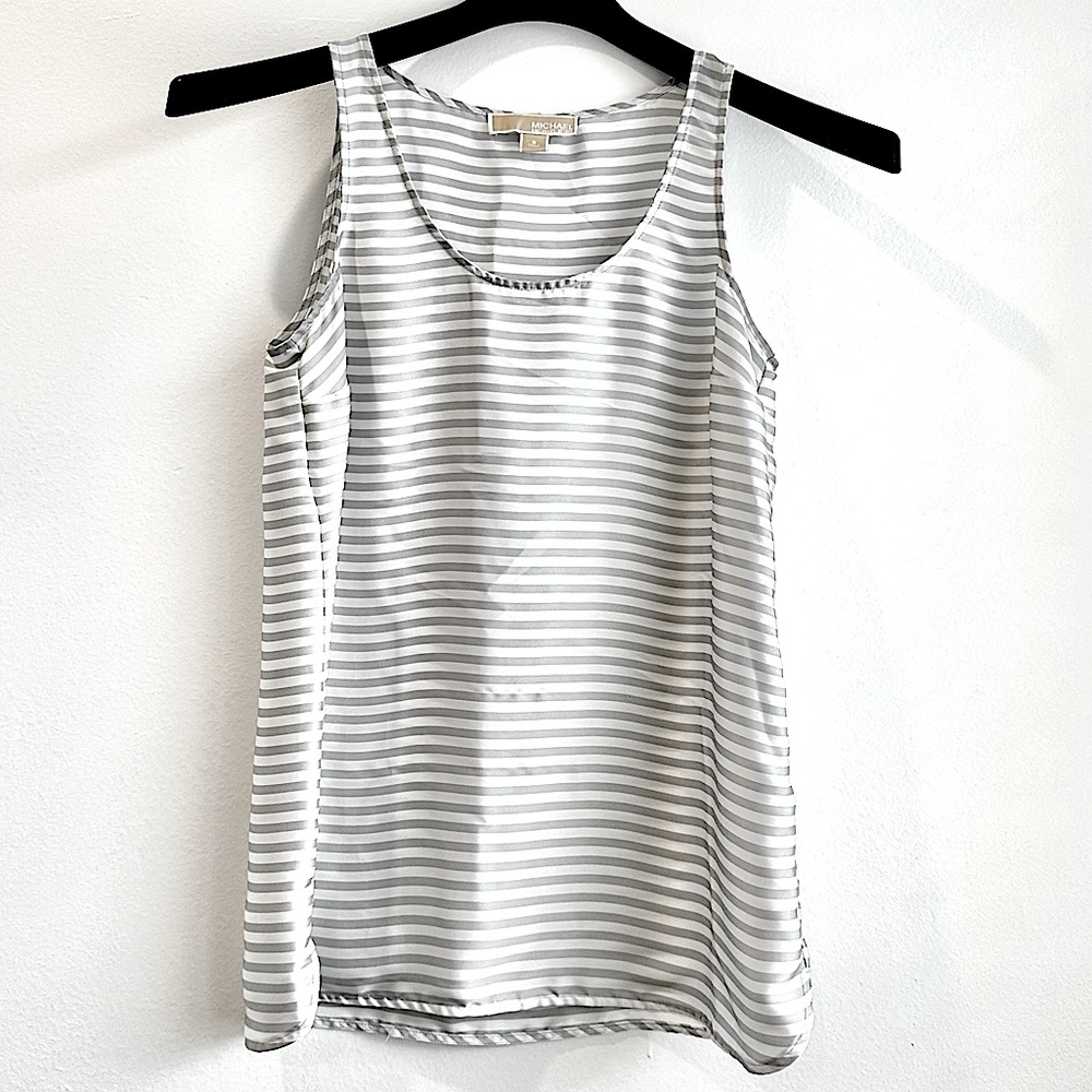 Michael Kors Striped Tank Top